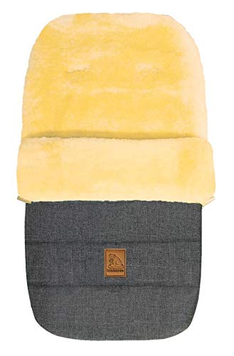 Eisbarchen Heitmann 968 Lambskin Footmuff Polar Bear Mottled Grey