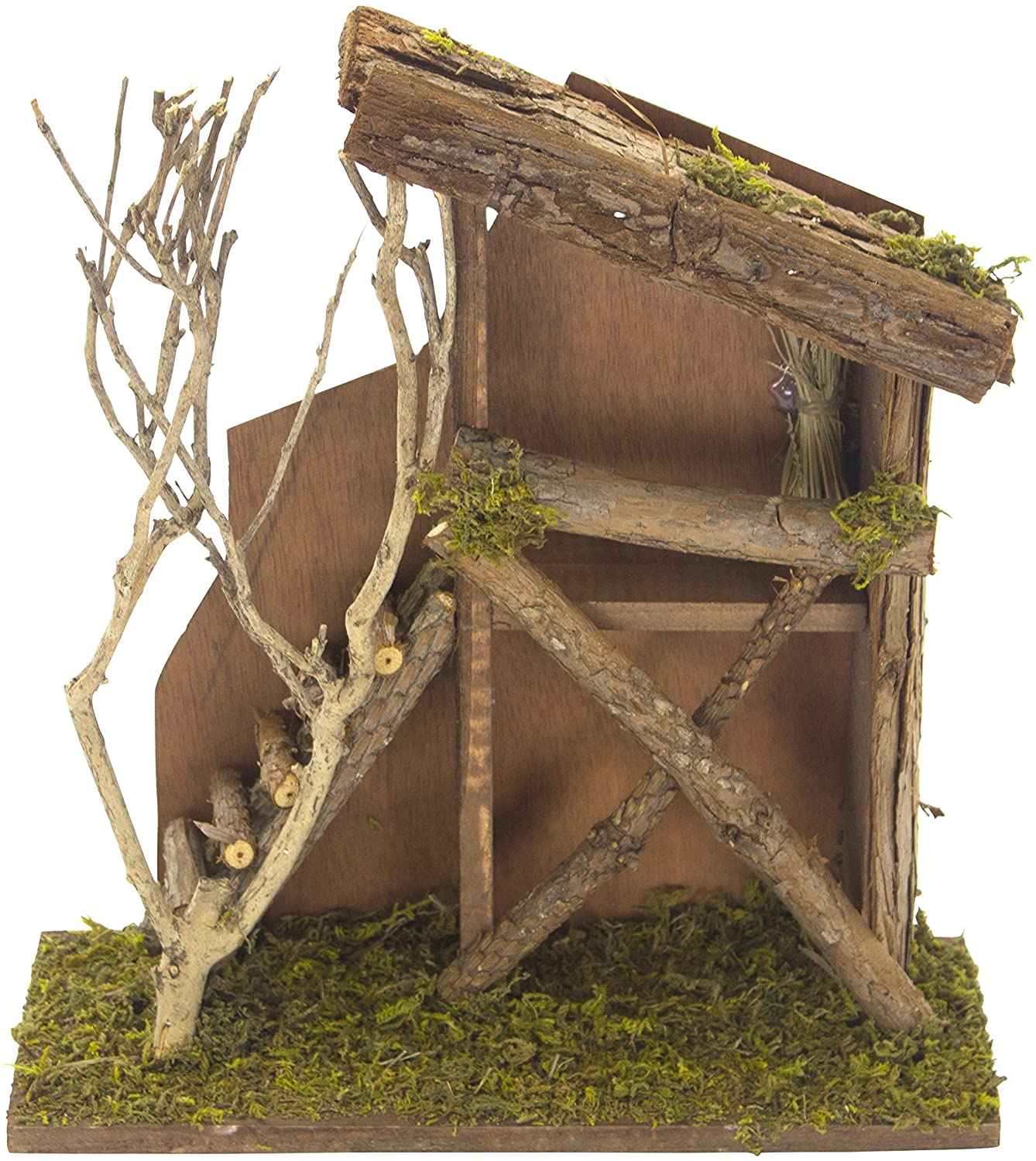 DARO DEKO Daro Decorative Log Cabin Open