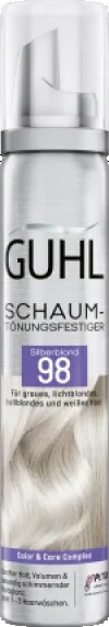 Guhl Hair tinting foam -strength 98 silver blonde, 100 ml