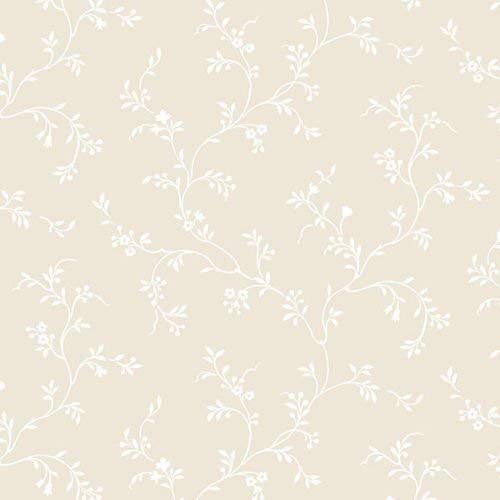 galerie-24 ab27670  Pretty Prints 4 draws floral beige and white Wallpaper gallery