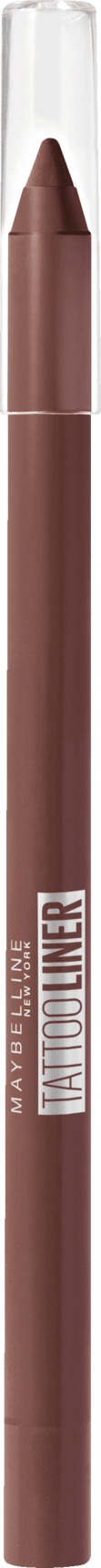 Maybelline Kajalstift Tattoo Liner Gel Pencil 911 Smooth Walnut, 1,3 G