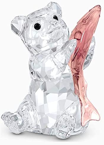 Swarovski Rare Encounters Figurine, Crystal, White/Pink, 6.2 x 4.6 x 3.7 cm