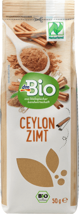 dmBio Ceylon Zimt, Naturland, 50 g