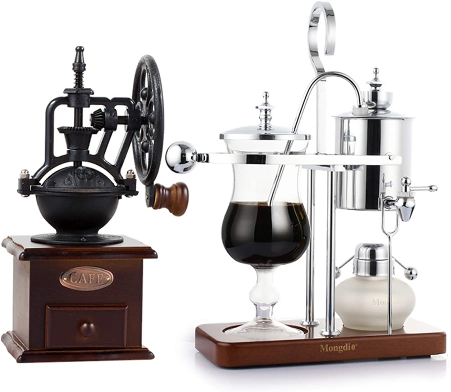Bnmy Vacuum Coffee Maker Siphon Coffee Machine Set Royal Belgian Coffee Mac