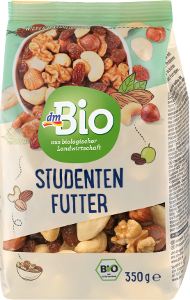 dmBio Nut and dried fruits, student feed, 350 g