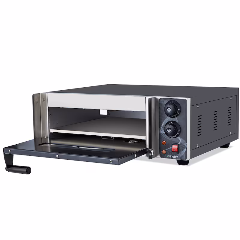 vaiotec electric pizza oven with 1 baking chamber, 585 x 570 mm