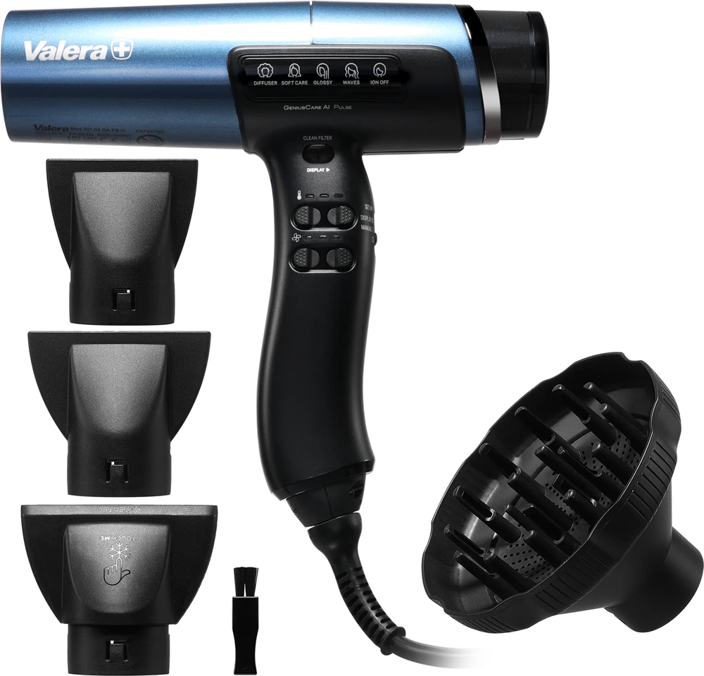 Valera Genius Care AI Pulse Professional Hair Dryer with Ionizer