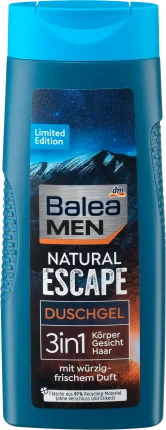 Balea MEN Shower gel Natural Escape, 300 ml