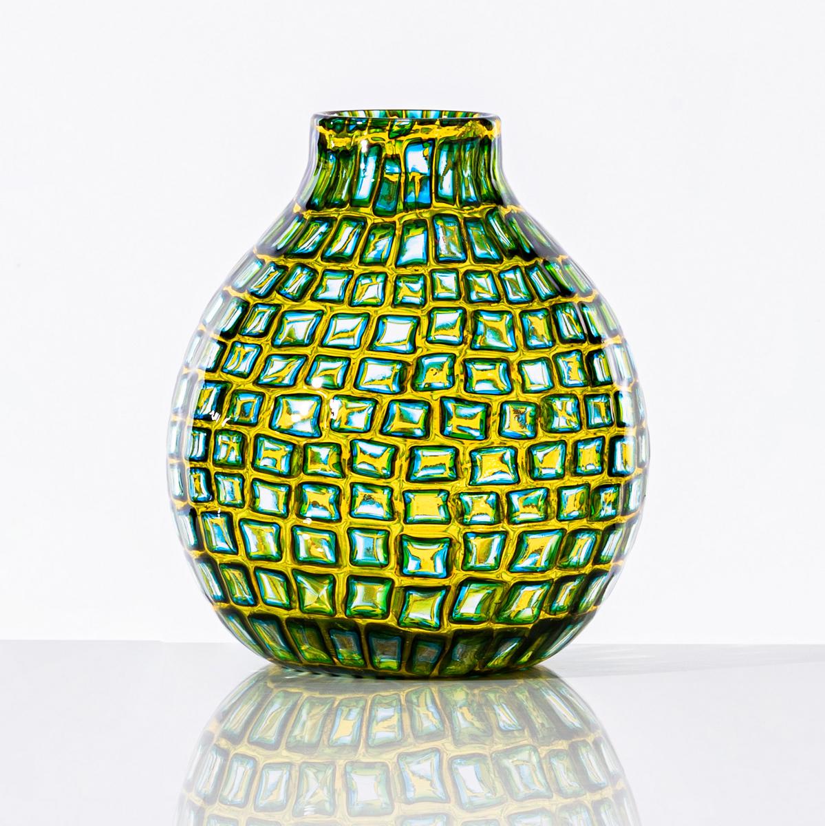 Vase Murrine Romane, H 18 cm by Venini