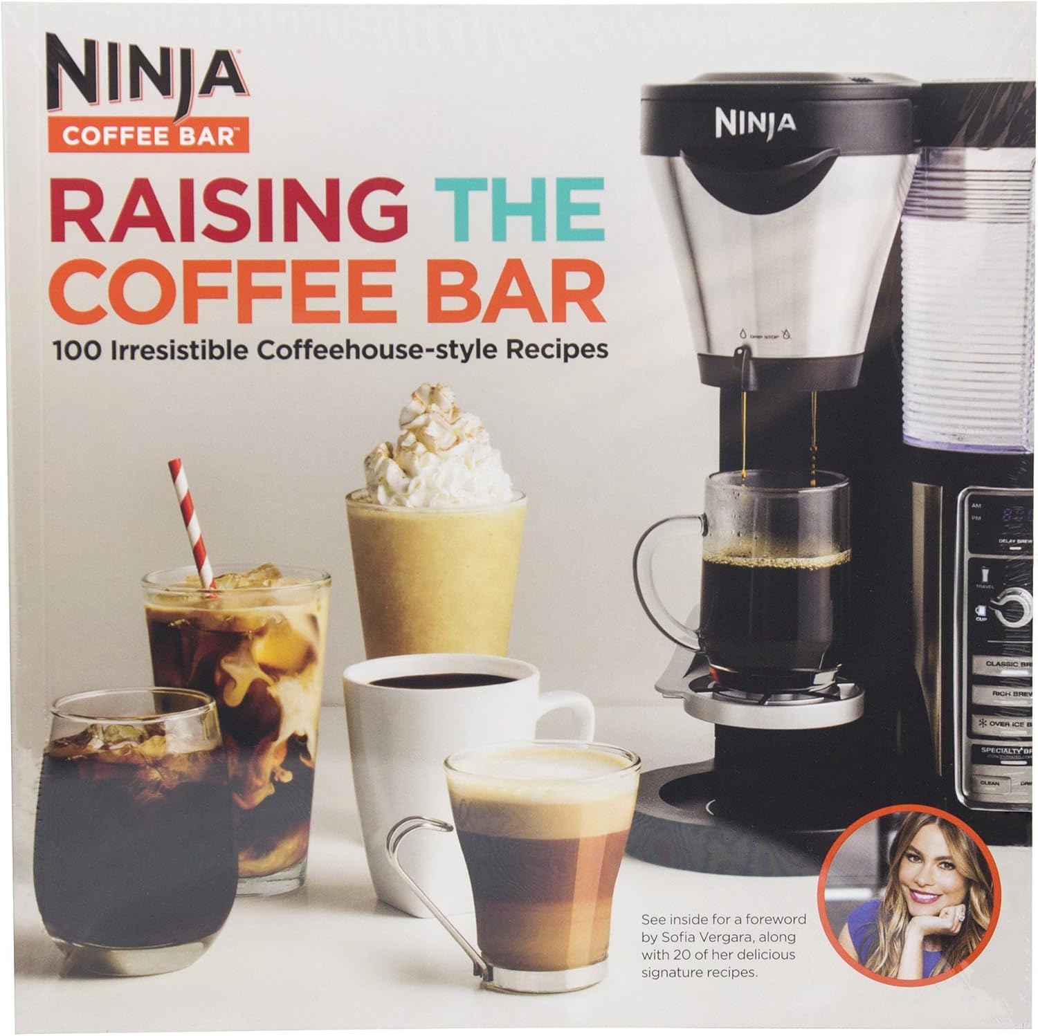 Ninja Raising the Coffee Bar, Sofia Coffee Recipe Book (CBCFO80)