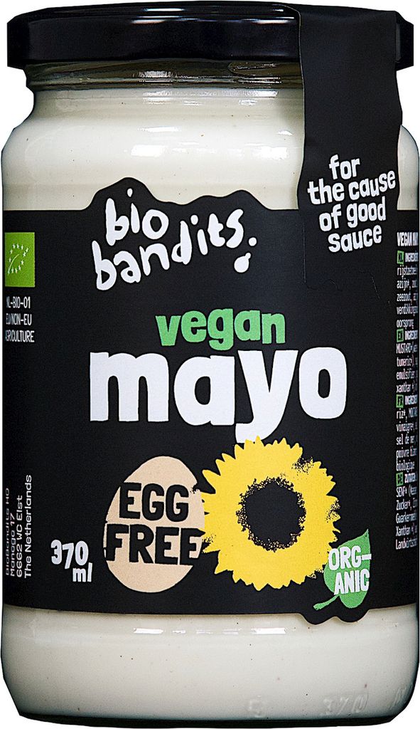 Biogo VEGAN MAYONNAISE, 370 ml -BANDITS