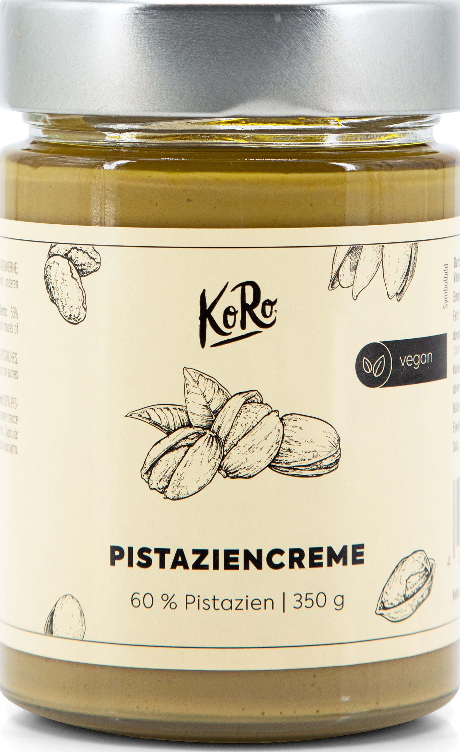 KoRo Vegan pistachio cream