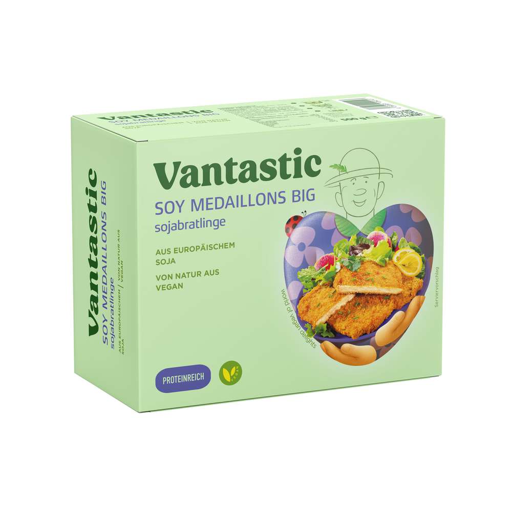 Vantastic Foods Vegan Soy Medallions (Big), 500 gm