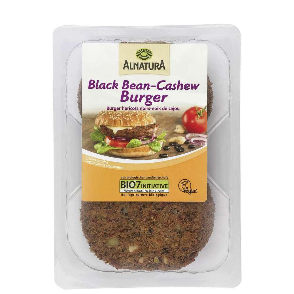 Alnatura Vegan burger, black bean cashew