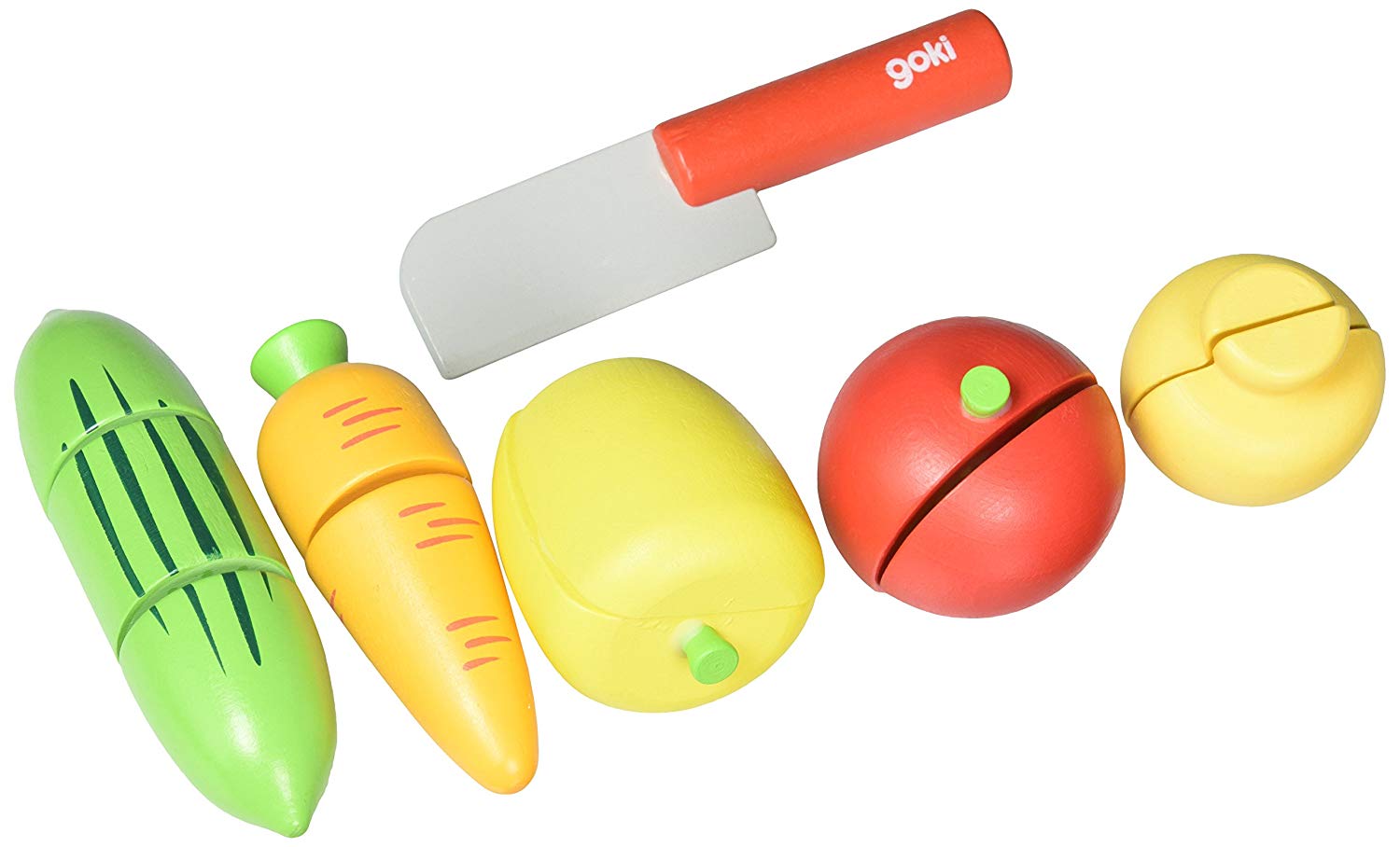 Goki Vegetables With Velcro Fastening