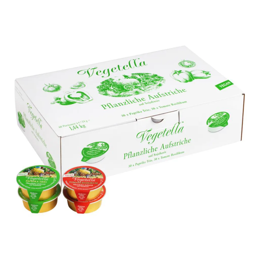 ADOLF DARBO AG Vegetella Plant-Based Soy Spreads 60 Portions 1440g