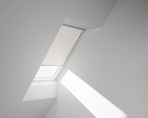 VELUX blackout roller blind uni white manual frame aluminum DKL F04 1025S