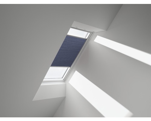 VELUX honeycomb pleated blind DuoLine blue manual FHC P08 1156S