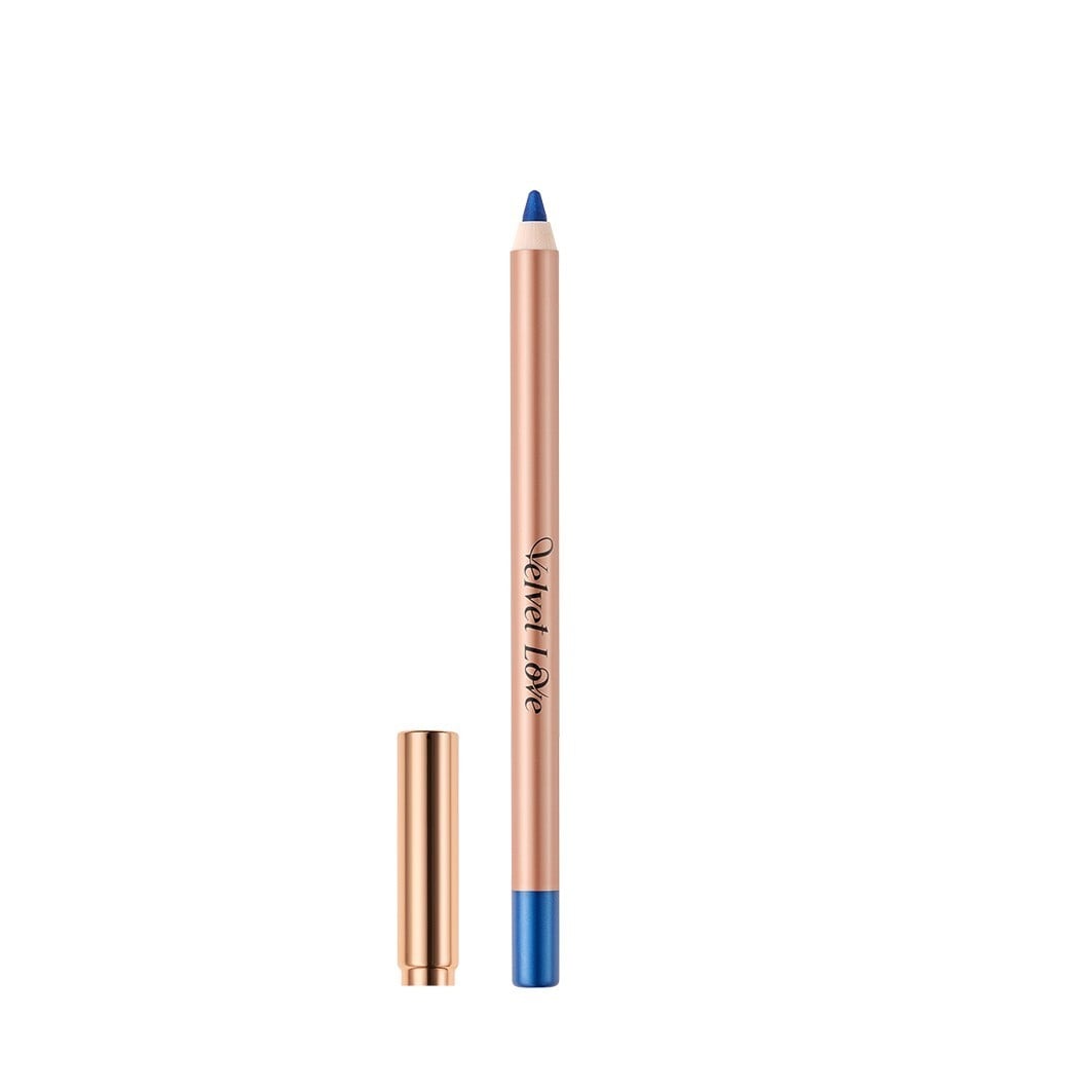 ZOEVA Velvet Love Eyeliner Pencil, METALLIC MARINE BLUE