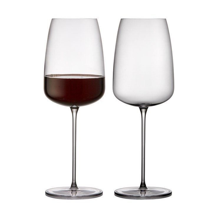 Lyngby Glas Veneto Bourgogne wine glass 77 cl pack of 2