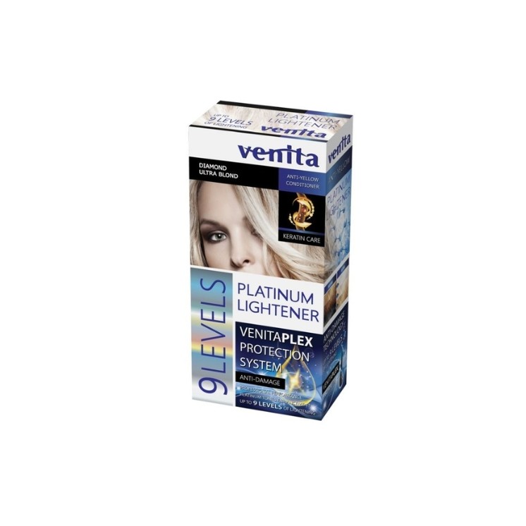 Venita 9 Levels Platinum Lightener 9 tone hair lightener 125 ml