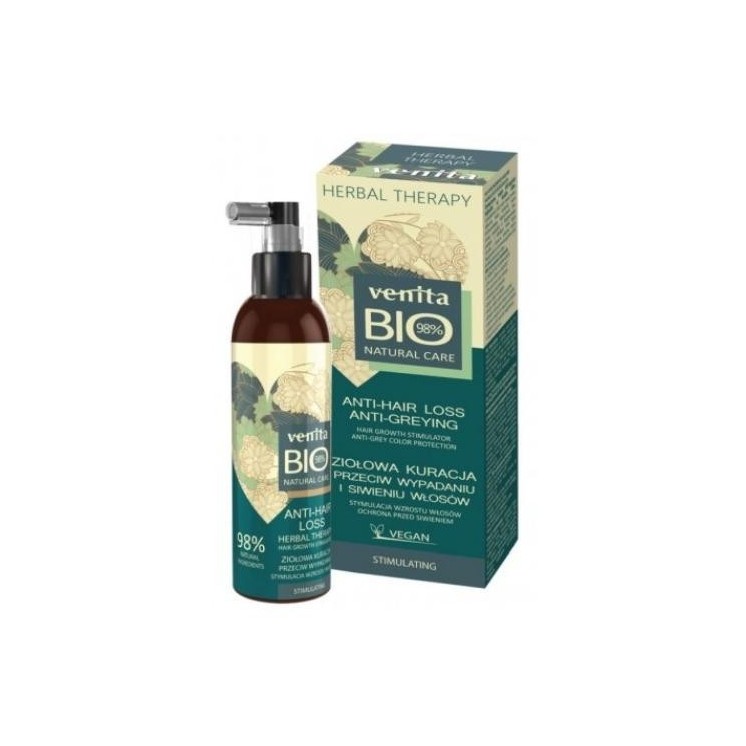 Venita Bio Natural Care Herbal Treatment against hair loss and graying 200 ml