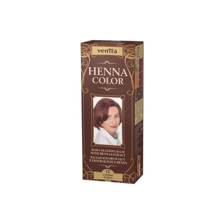 Venita Henna Color Coloring Balm with Henna Extract /12/ Cherry 75 ml