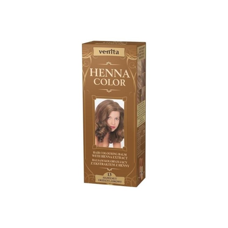 Venita Henna Color Coloring Balm with Henna Extract /13/ Hazelnut 75 ml