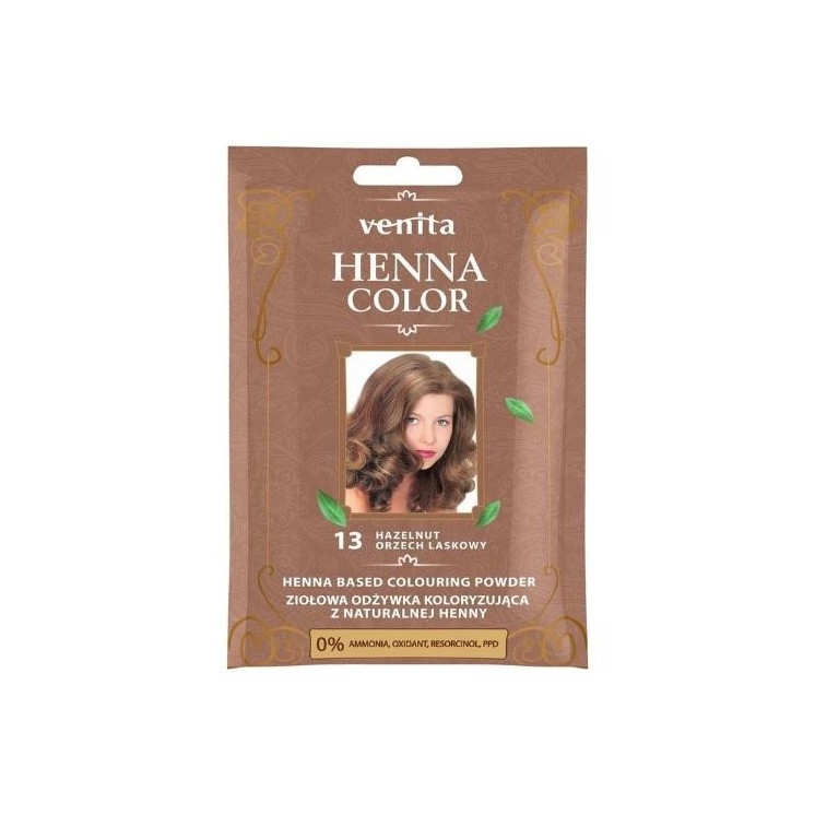 Venita Henna Color herbal coloring conditioner with natural henna /13/ Hazelnut 25 g