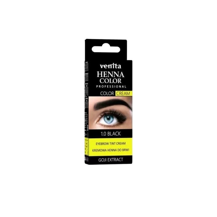 Venita Creamy Eyebrow Henna /1.0/ Black 30 g