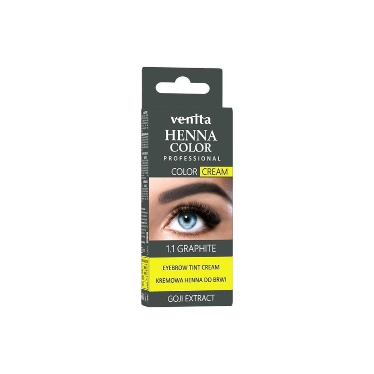 Venita Creamy Eyebrow Henna /1.1/ Graphite 30 g