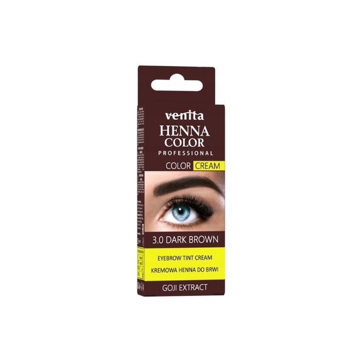 Venita Creamy Eyebrow Henna /3.0/ Dark Brown 30 g