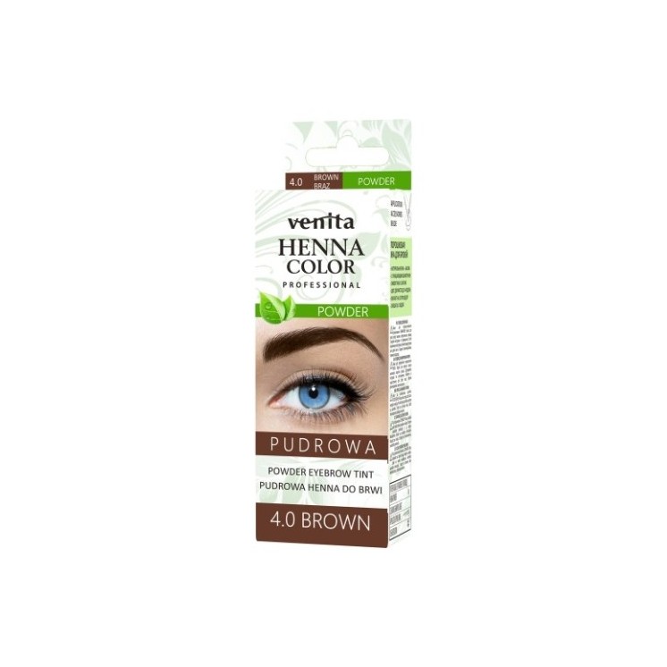 Venita Professional Powder Eyebrow Henna /4.0/ Brown 4 g