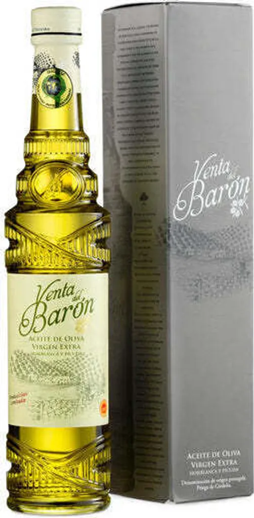 Venta del Baron - Award-Winning Premium Extra Virgin Olive Oil - Cold-Pressed - Very High Polyphenol Content - 500 ml