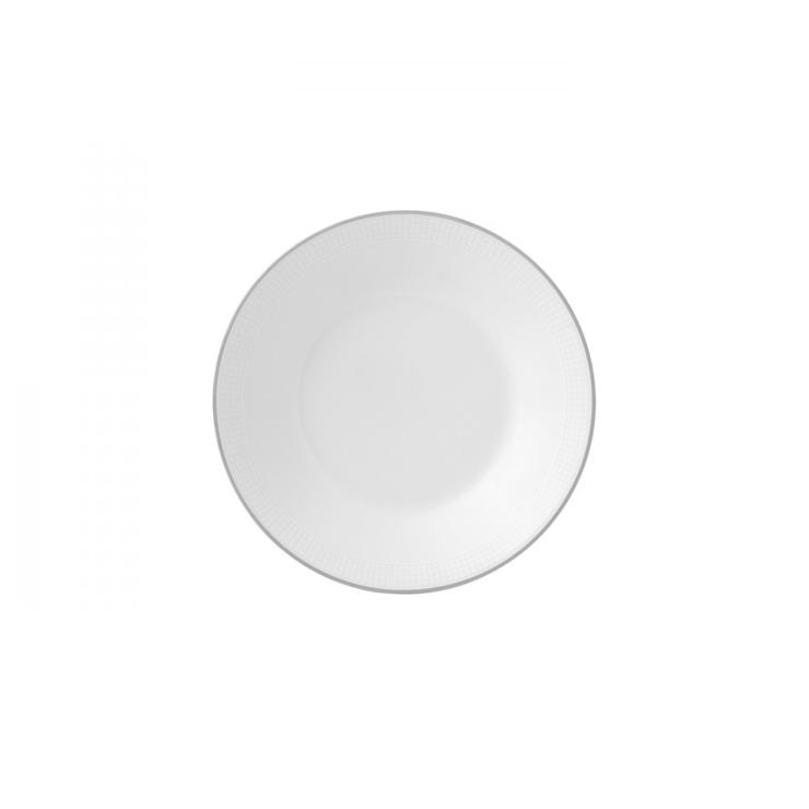 Wedgewood Vera Wang Blanc Sur Blanc Teeuntersetzer