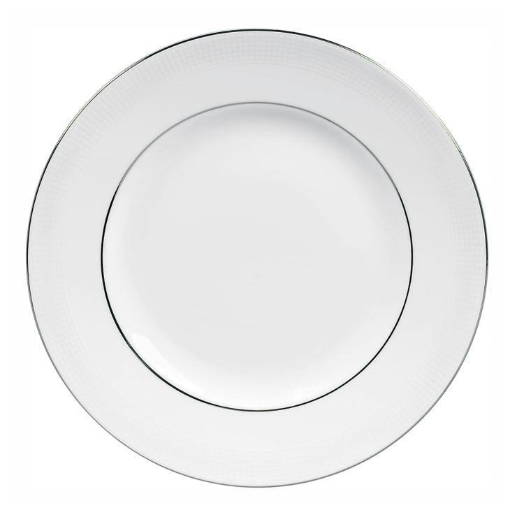 Wedgewood Vera Wang Blanc Sur Blanc Plate