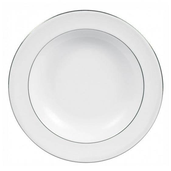 Wedgewood Vera Wang Blanc Sur Blanc Deep Dish