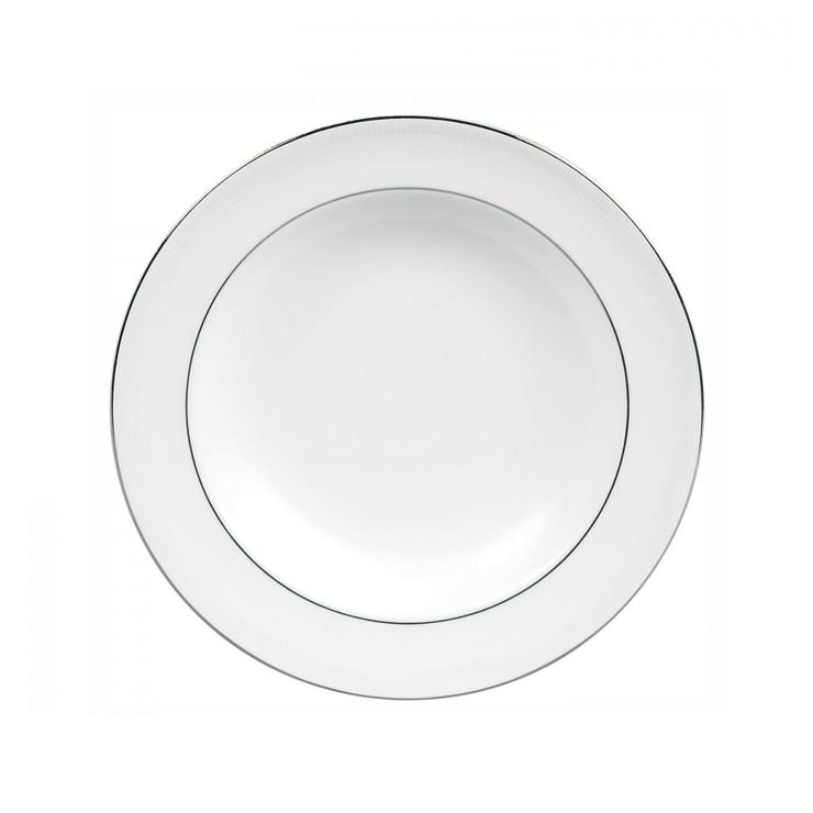 Wedgewood Vera Wang Blanc Sur Blanc Deep Dish