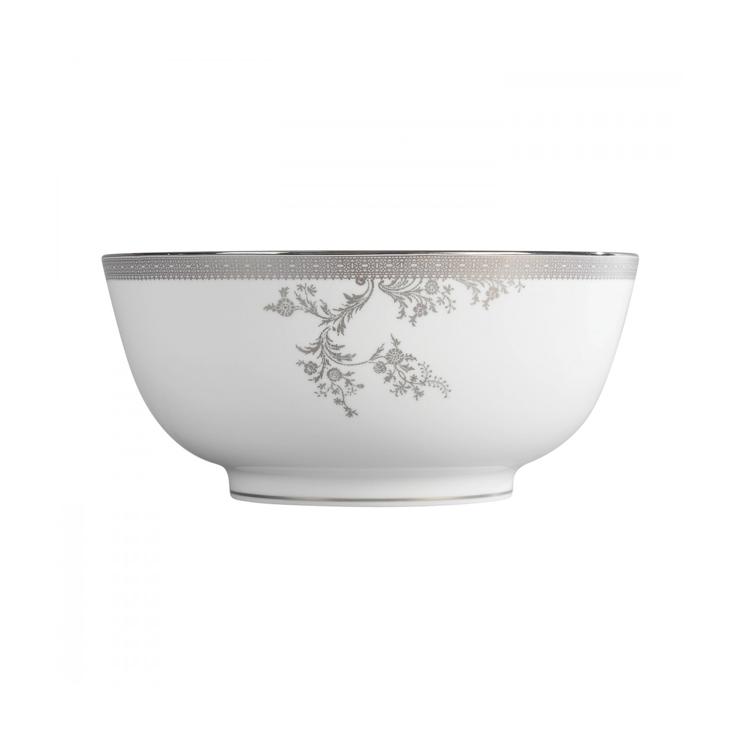 Wedgewood Vera Wang Lace Platinum Salad Bowl