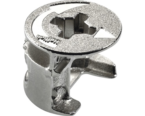 Hettich Connecting fitting Rastex 15 galvanized, 40 pieces
