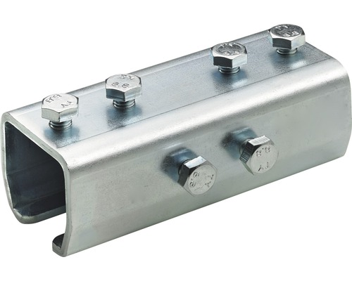 Hettich Connecting sleeve for gate fittings, galvanized