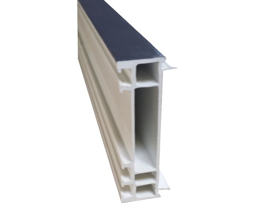 Widening profile 15 mm ARON Basic white/anthracite length 1400
