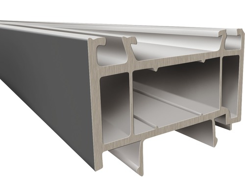 Hornbach Widening profile for sliding door 3000x35 mm titanium