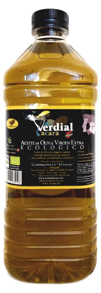 Win2Win Tech Verdial Lácara - Extra Virgin Olive Oil Verdial de Badajoz 5L - 100% Spanish cold-pressed olive oil