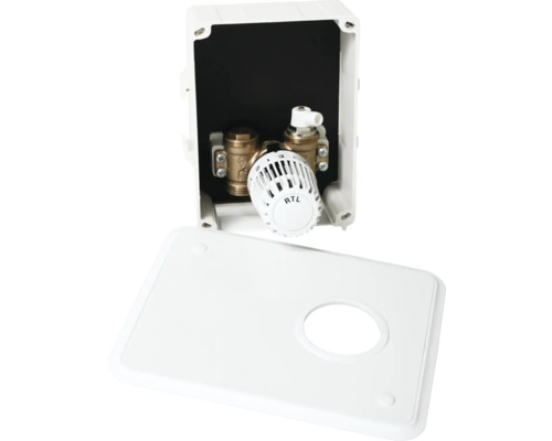 Veria thermostat AquaMat RTL in flush-mounted box