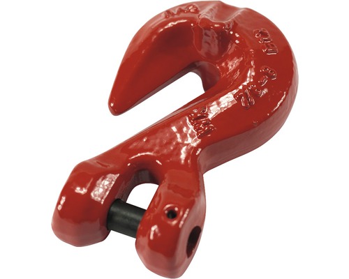Pösamo Shortening hook G80 5/16" steel red 1 piece