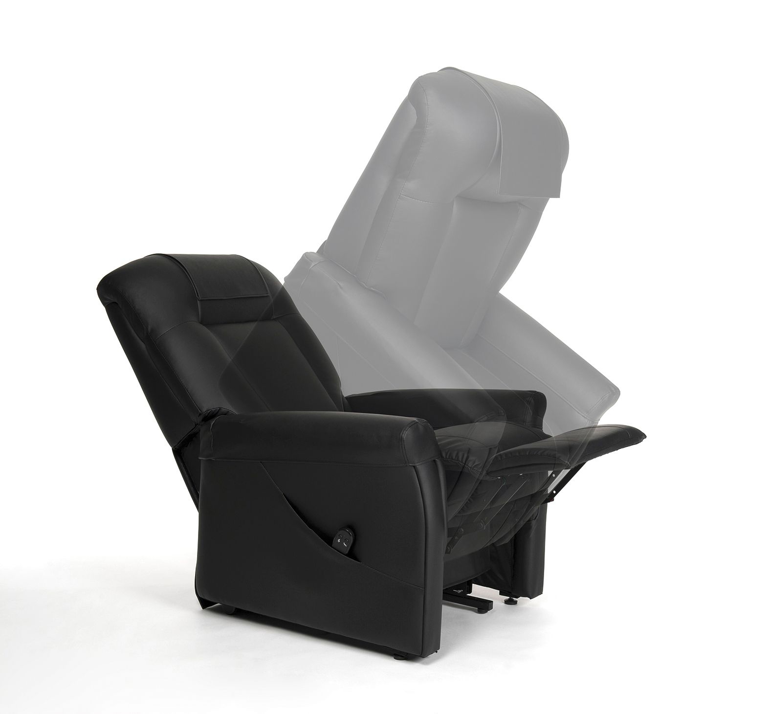 Vermeiren - Relax - and stand-up chair Ontario2 two-motor, Skai black 1 St
