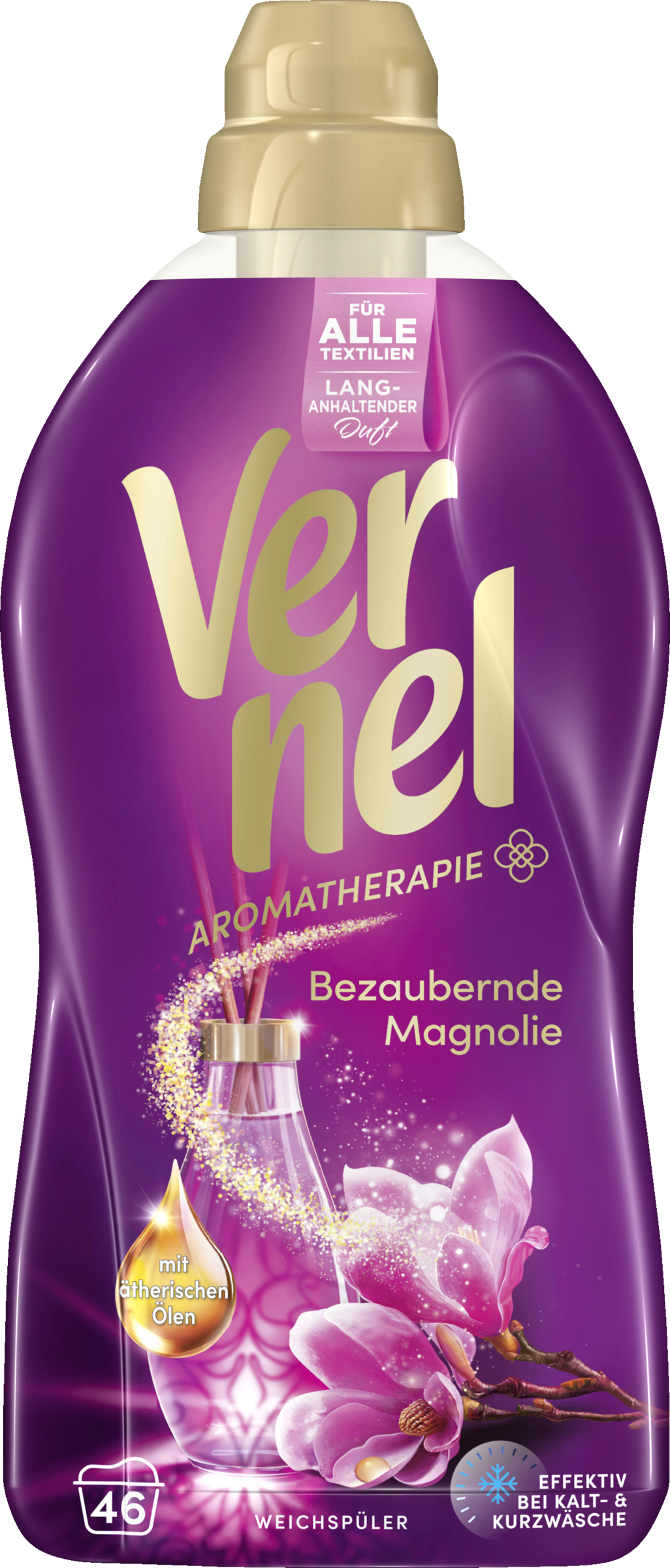 Vernel Fabric Softener Aromatherapy Enchanting Magnolia 46 WL