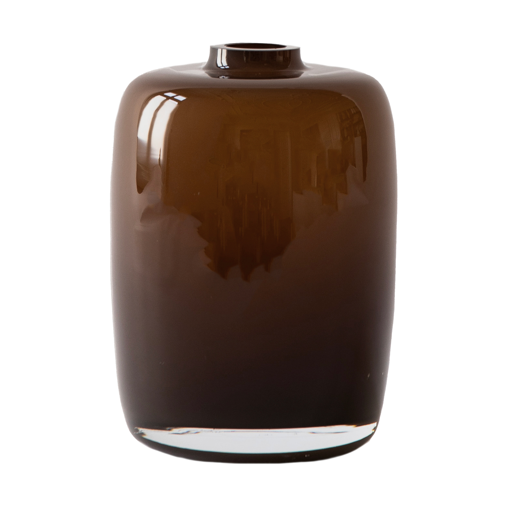 tell-me-more Verona vase, 20 cm high, Brown