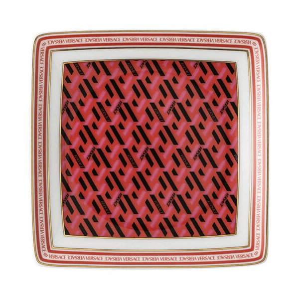 Versace by Rosenthal bowl La Greca Signature Red 12cm